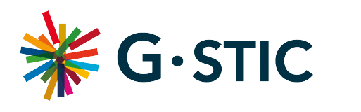 G-STIC logo (blue, horizontal)