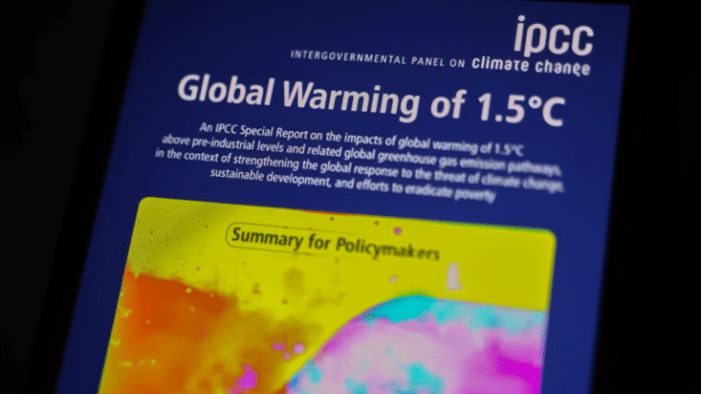IPCC report: it’s now or never if we want to limit global warming to 1,5C
