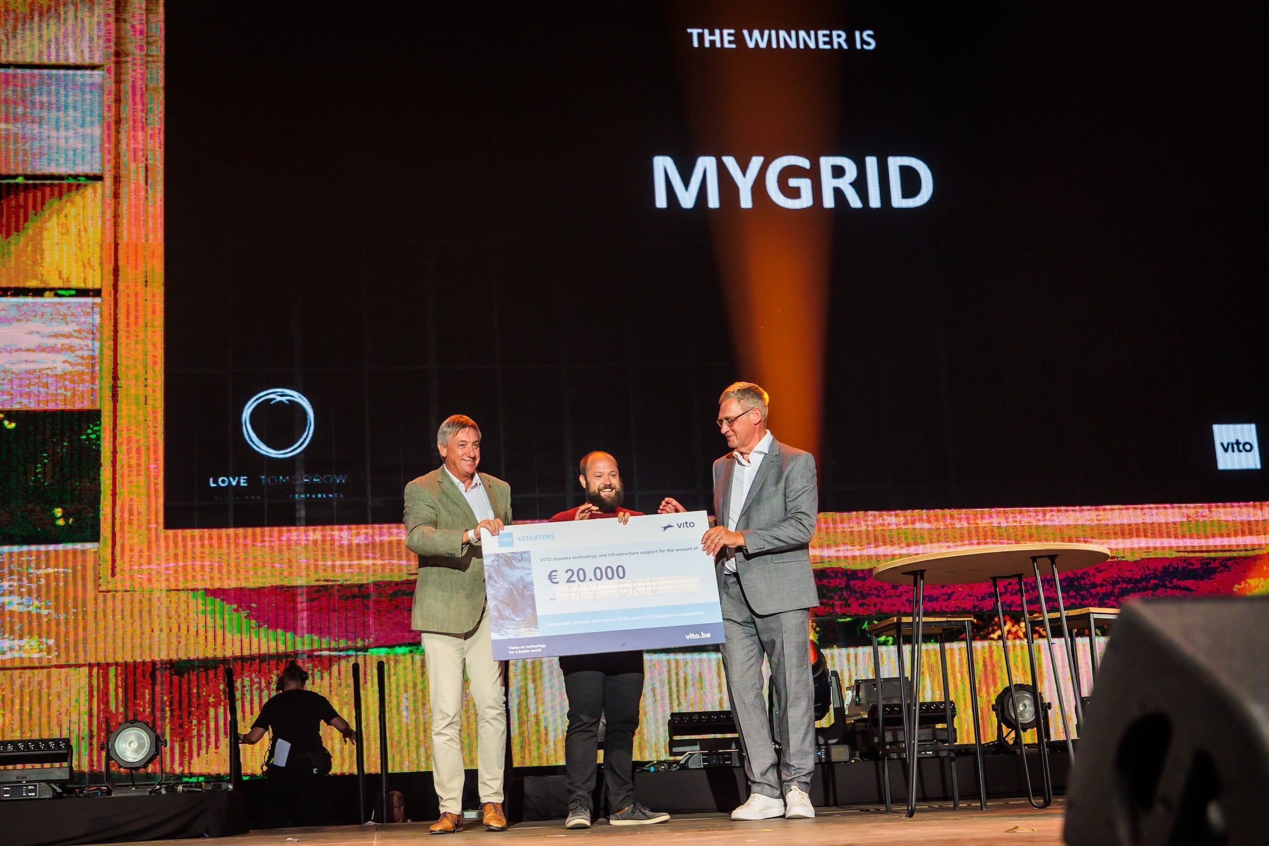 MyGrid with Dirk Fransaer and Jan Jambon